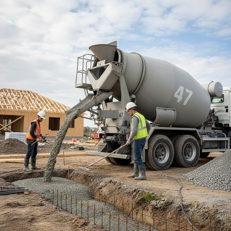 Concrete Delivery For Driveways, Foundations, And Flatwork Projects